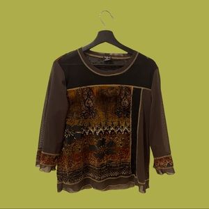 TRIBAL XL blouse